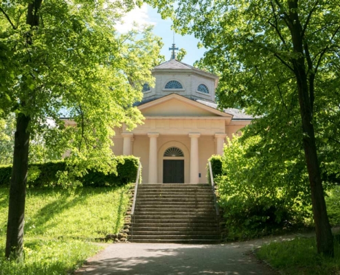 Fürstengruft auf dem historischen Friedhof Weimar