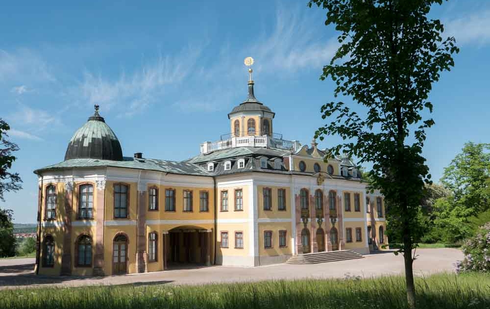 Lustschloss Belvedere Weimar mit Parka und Orangerie